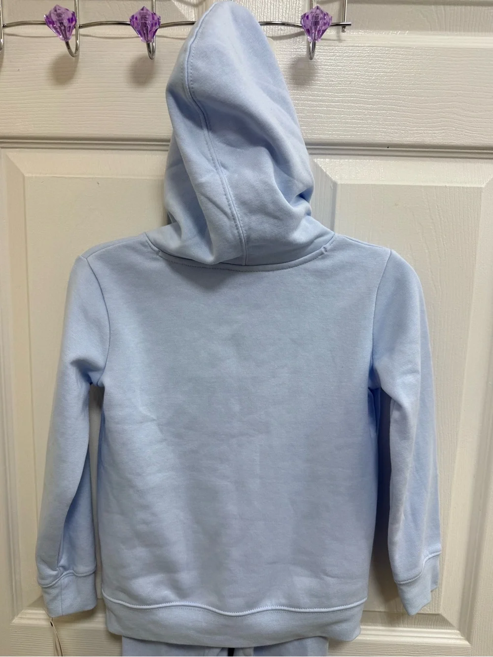 NWT Jordan Kids’ Brooklyn Fleece Hoodie & Joggers Set in Hydrogen Blue, Size 5